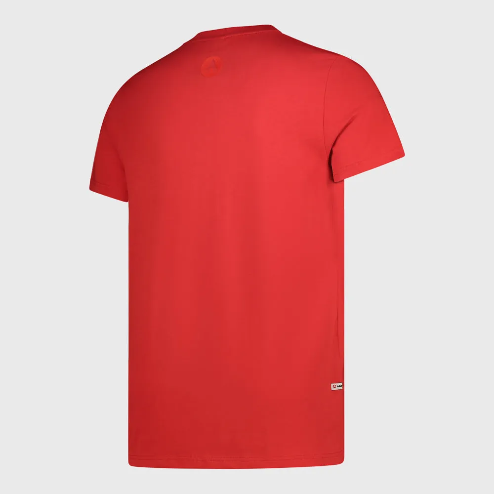 EcoFriendlyDyeProcess Airwalk Mens Ollie Tee Red
