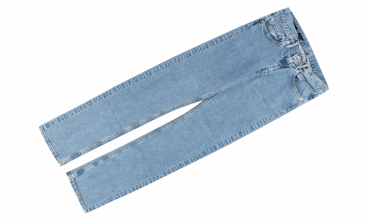 Zipper Jeans "Blue" Durable Minimalist Style Party Look Weekend Style Stretch Bold Look