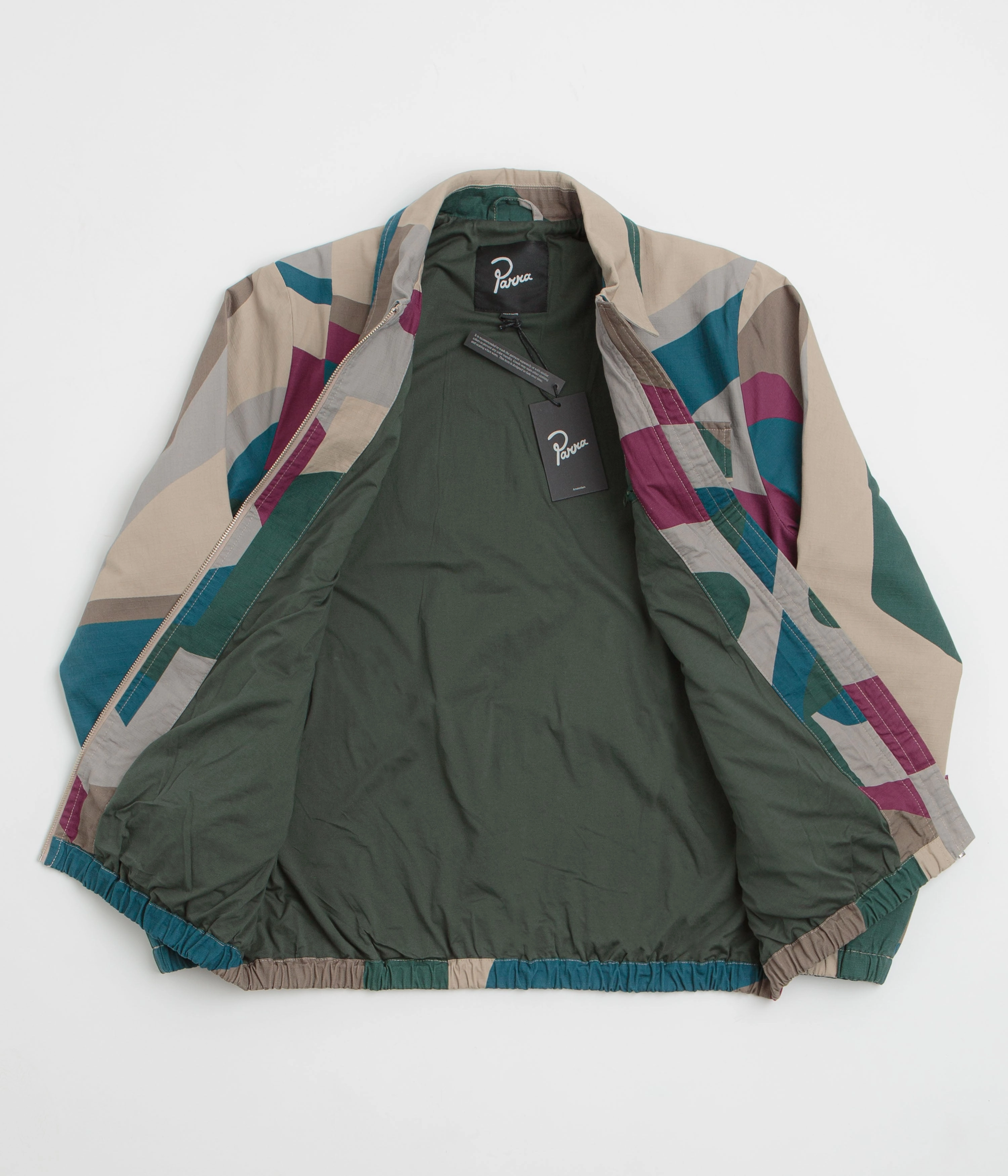 by Parra The Wall Camo Jacket - Sand Consent Winter Comfort
