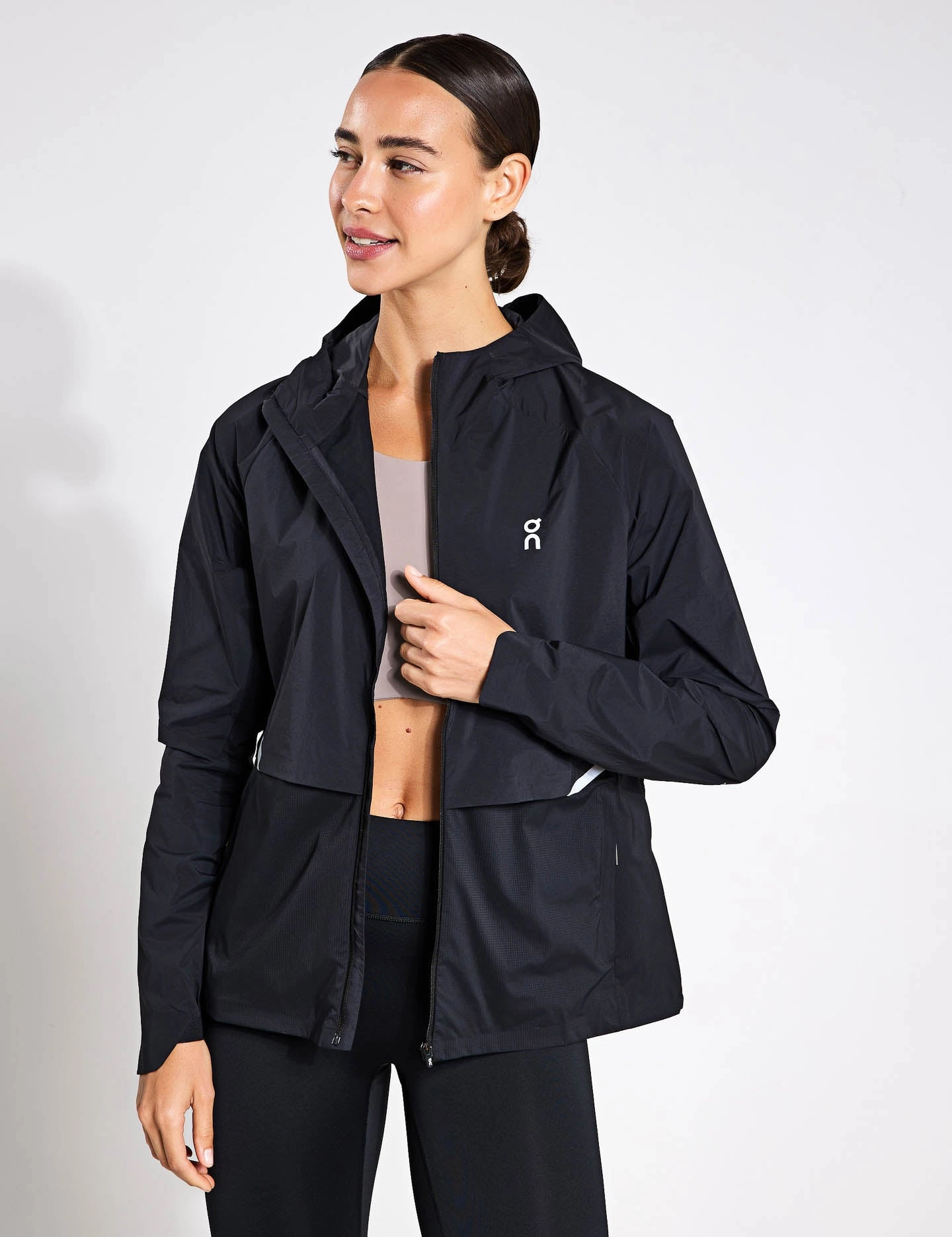 Wrinkle resistant fabric Core Jacket - Black
