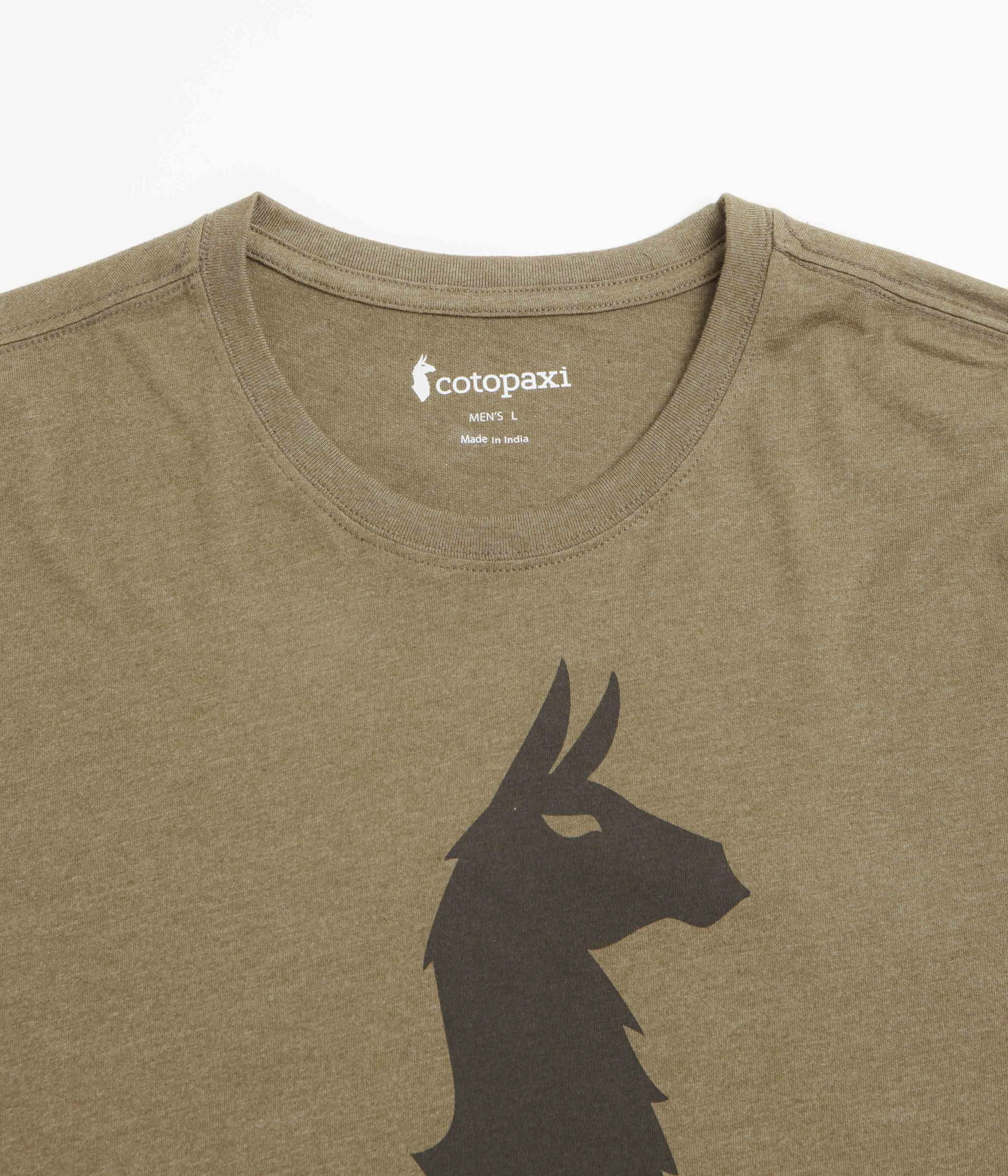 pocket Rural area Cotopaxi Llama T-Shirt - Live Oak