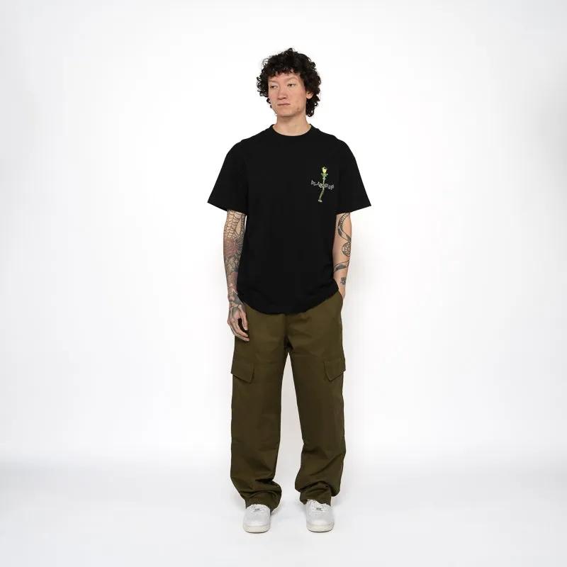 Flaneur Lantern Tee - Black Preppy Style