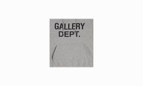 Cotton Blend Hoodie "Grey"