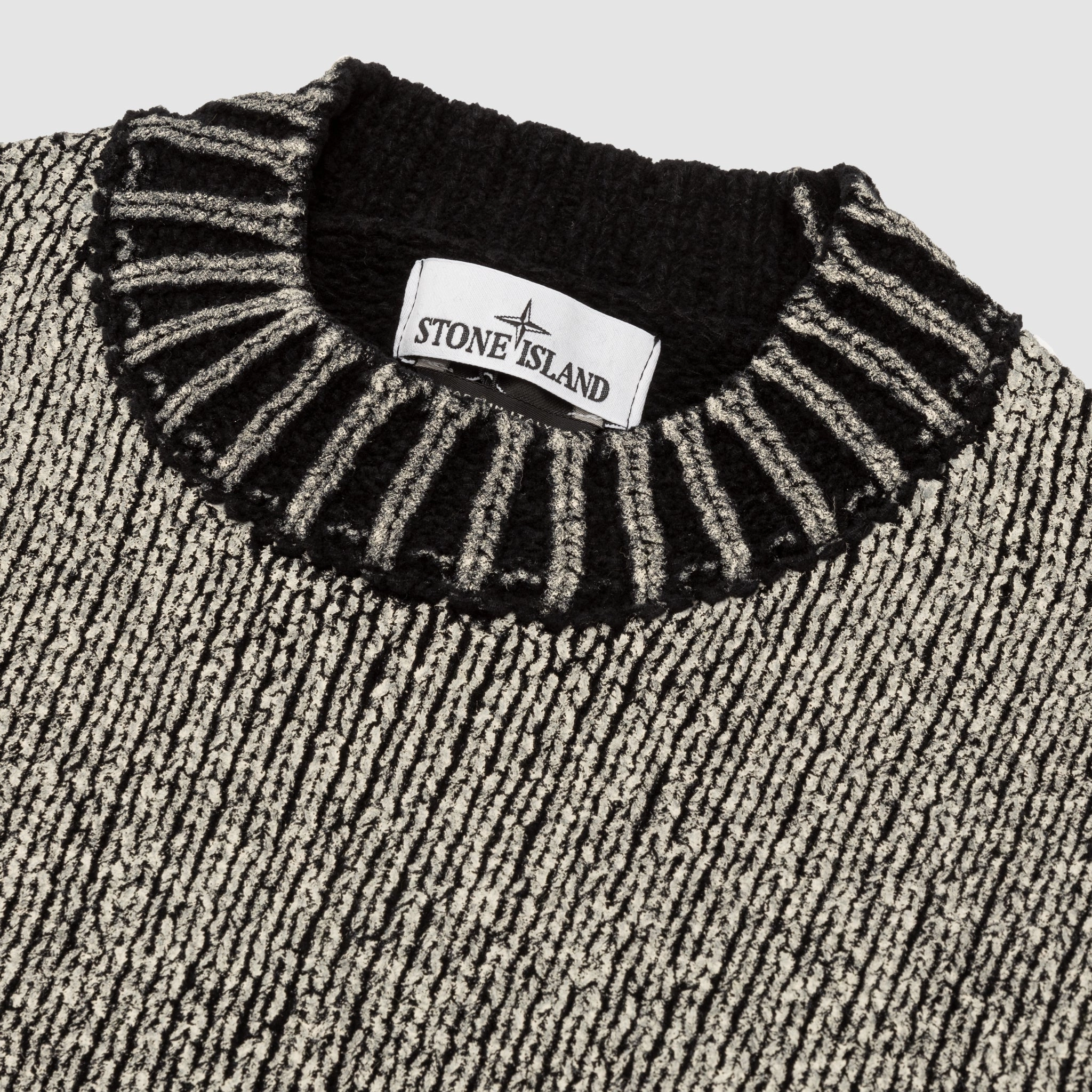 COTTON CHENILLE MOCK NECK SWEATER