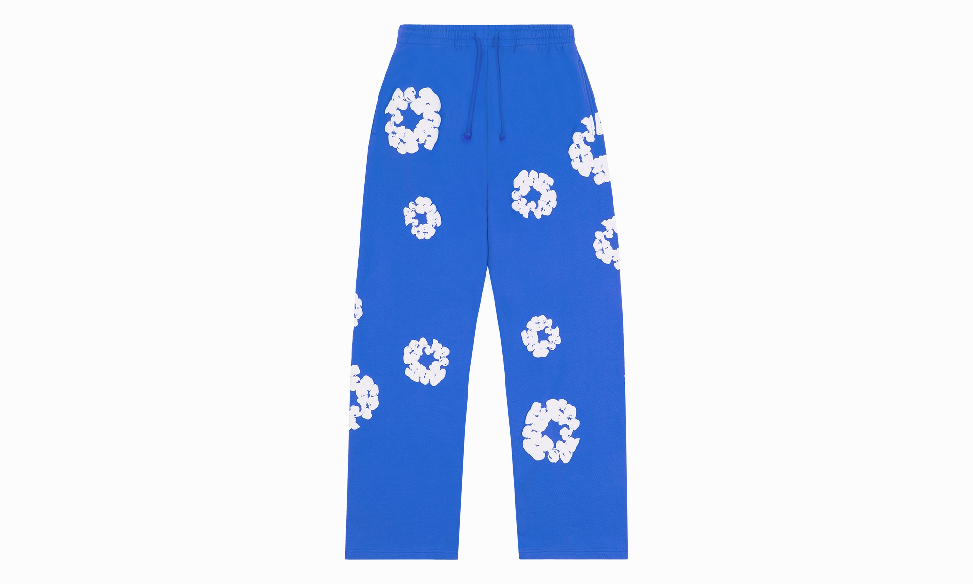 Cotton Wreath Baggy Sweatpants Blue "Blue"