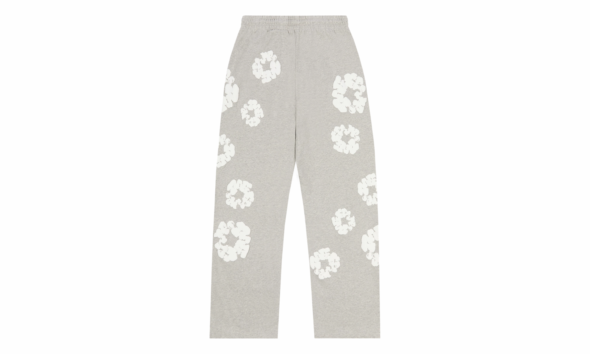 Cotton Wreath Baggy Sweatpants Grey "Grey"