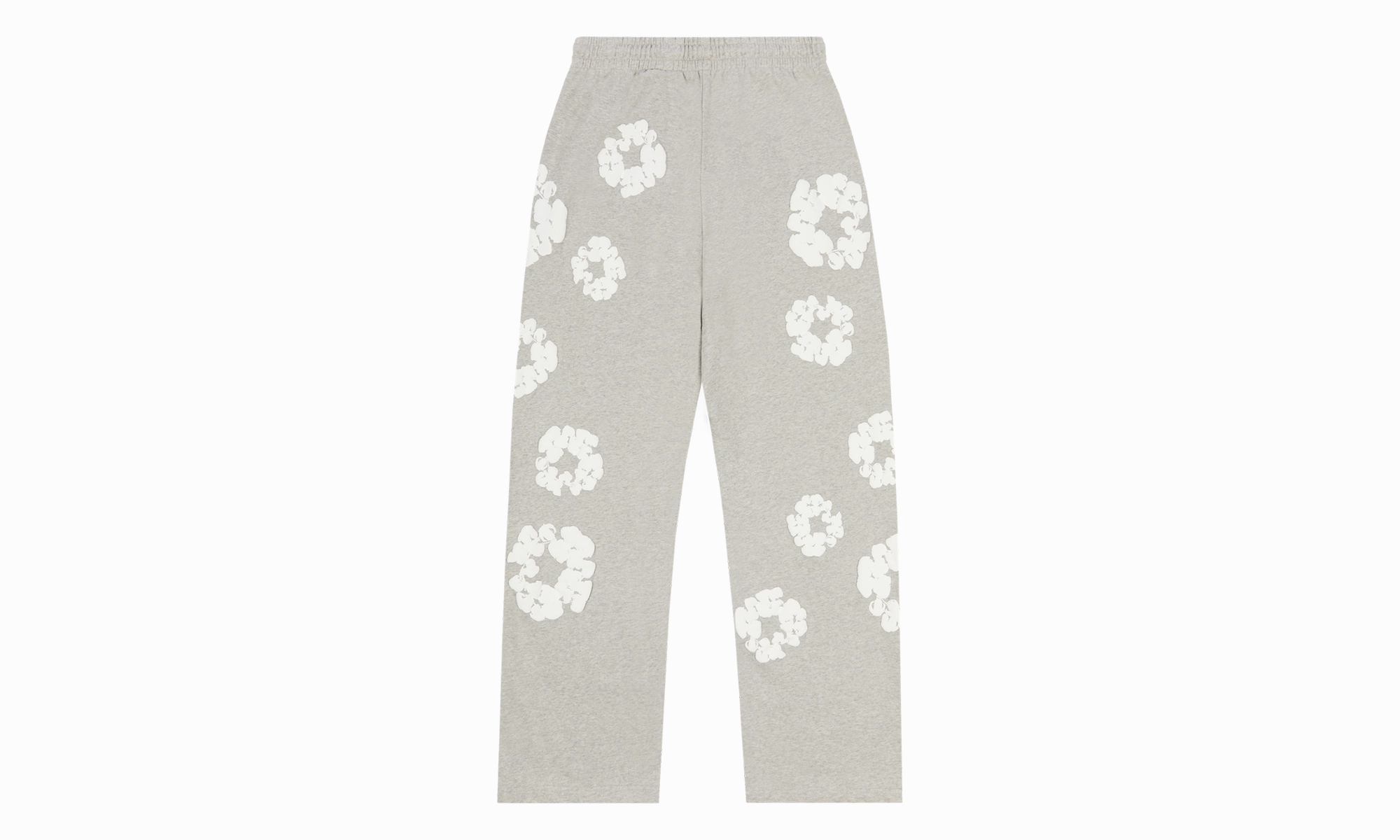 Cotton Wreath Baggy Sweatpants Grey "Grey"