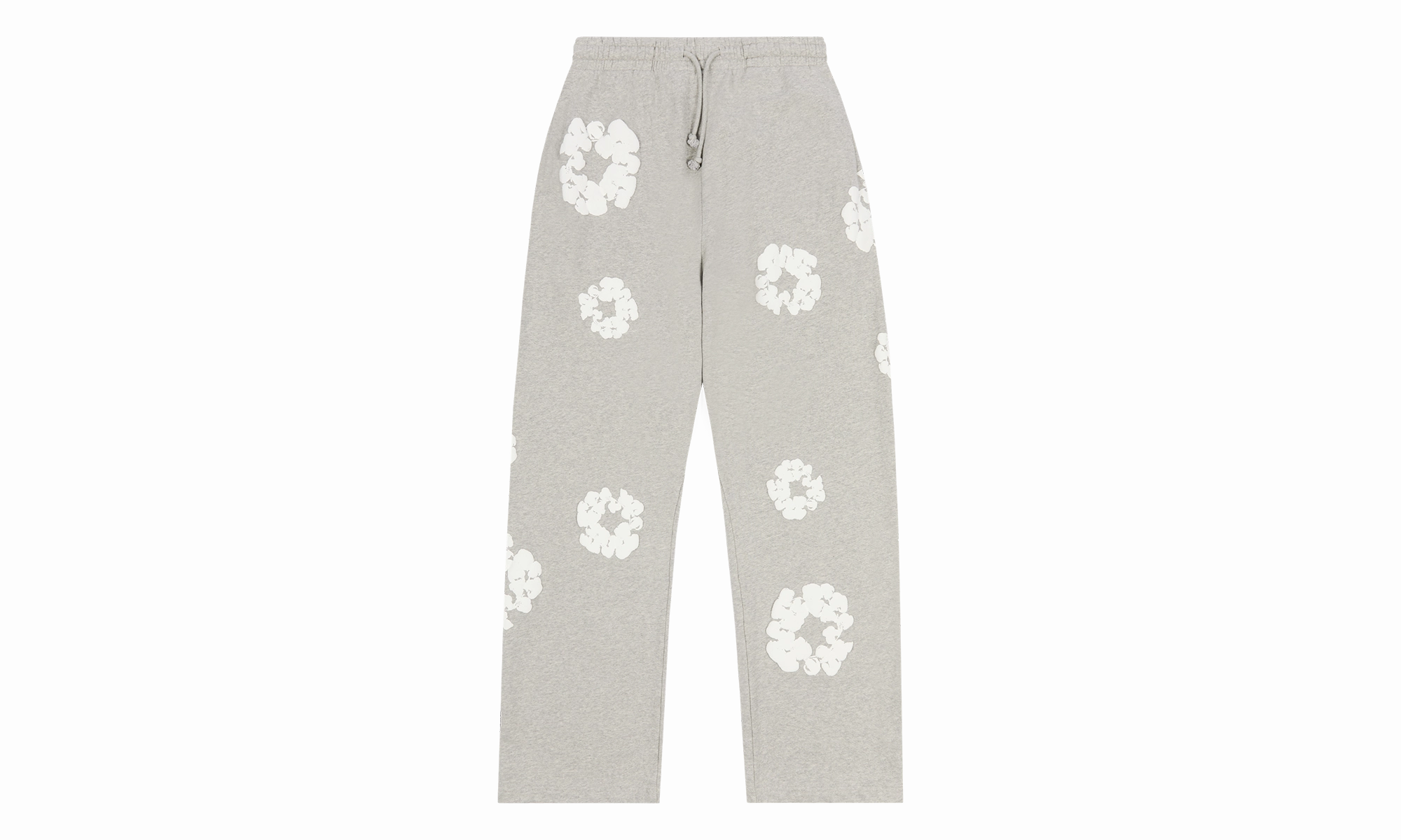 Cotton Wreath Baggy Sweatpants Grey "Grey"