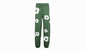 Cotton Wreath Sweatpant "Green"