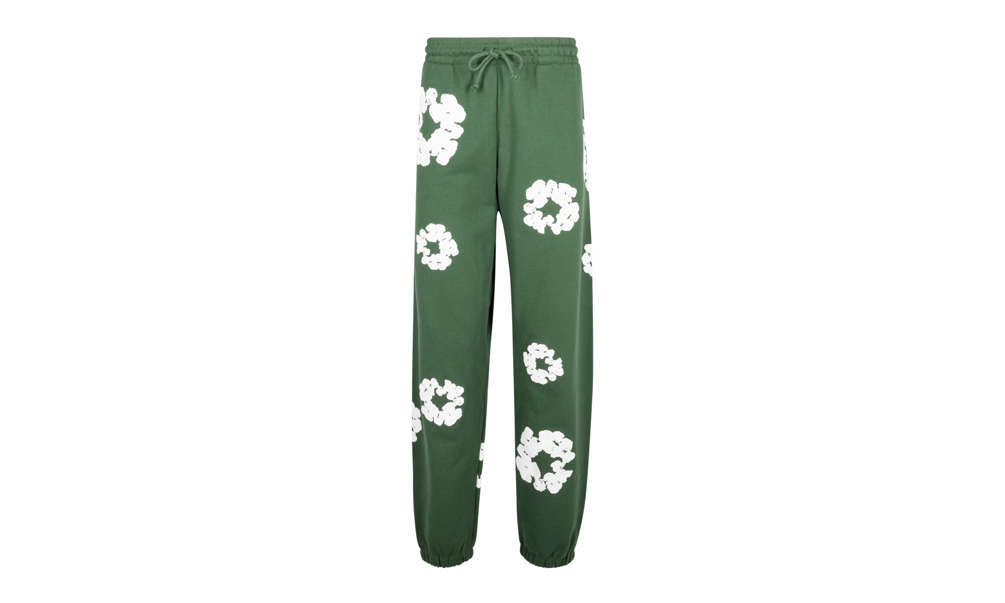 Cotton Wreath Sweatpant "Green"