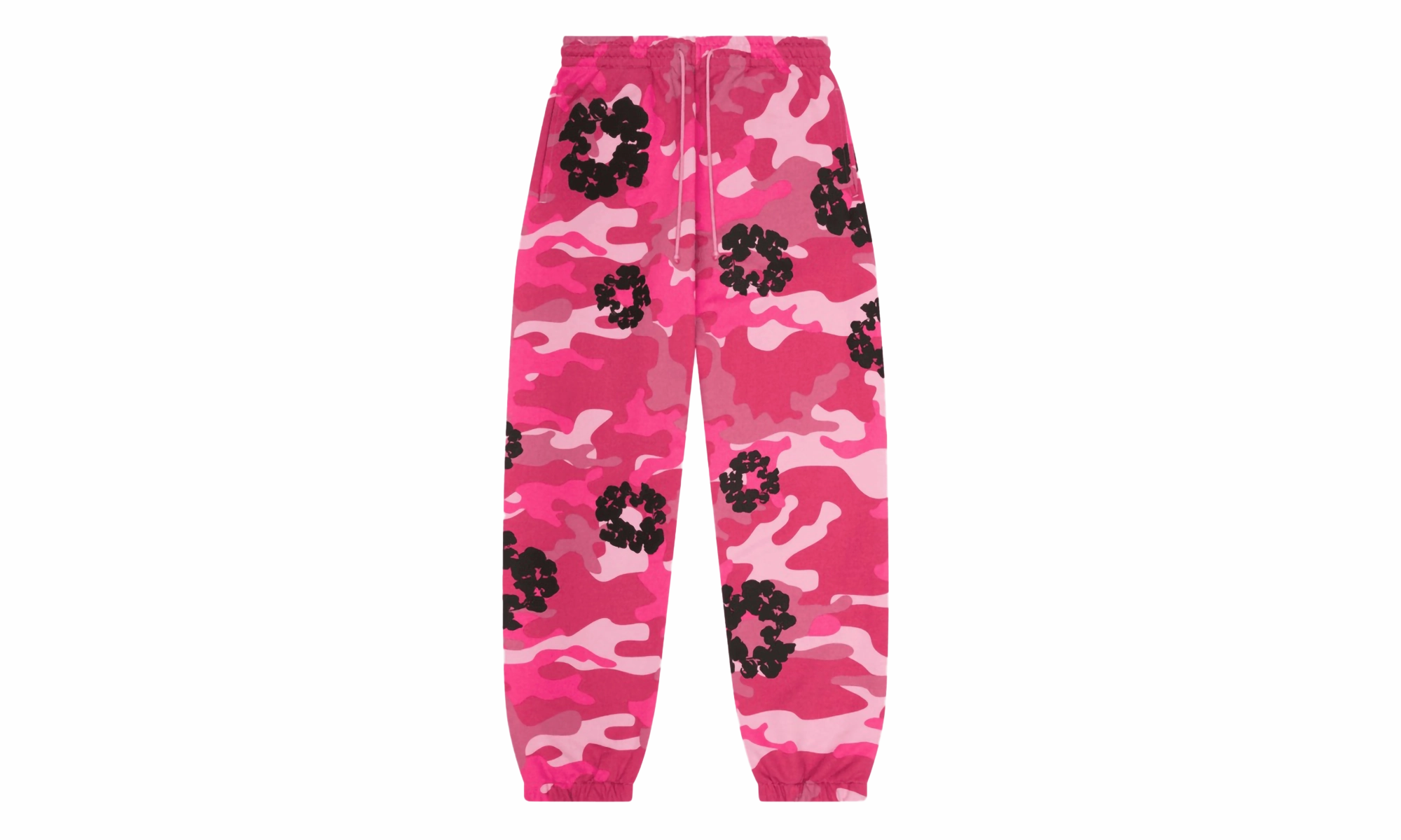 Cotton Wreath Sweatpant "Pink Camo"