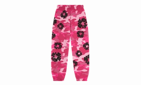 Cotton Wreath Sweatpant "Pink Camo"