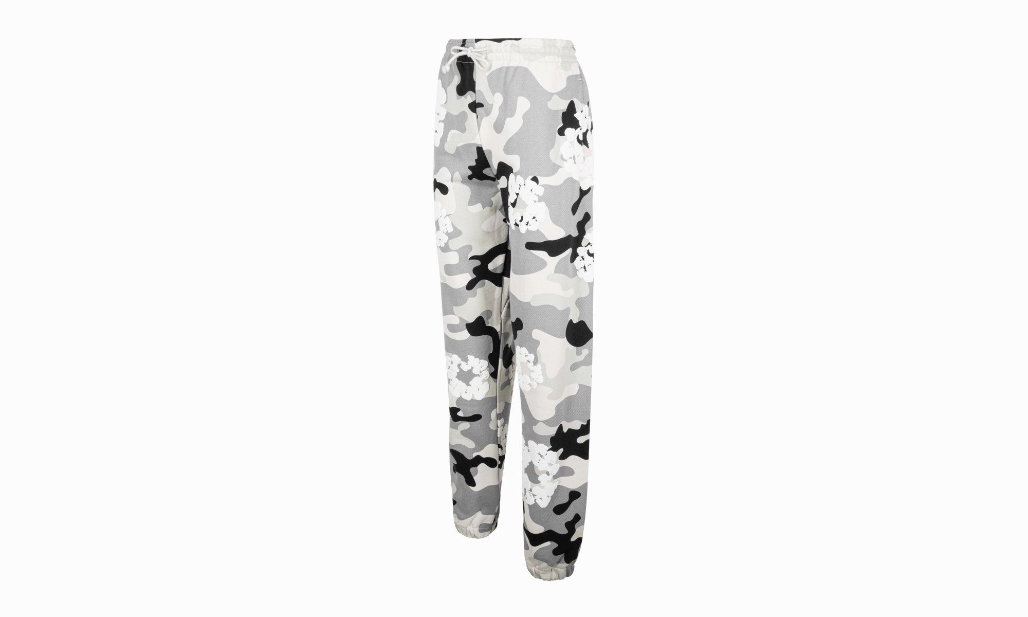 Cotton Wreath Sweatpant "White Camo"