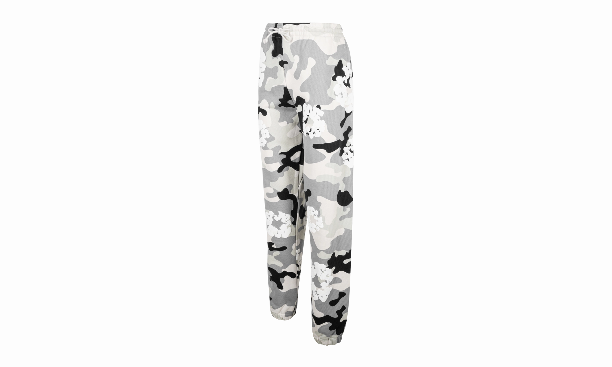Cotton Wreath Sweatpant "White Camo"