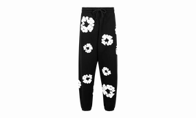 Cotton Wreath Sweatpants "Black"