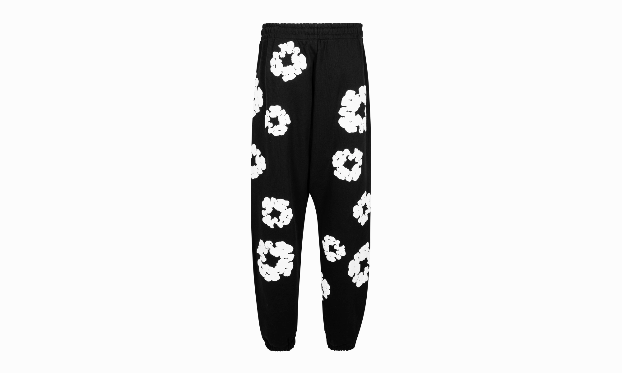 Cotton Wreath Sweatpants "Black"