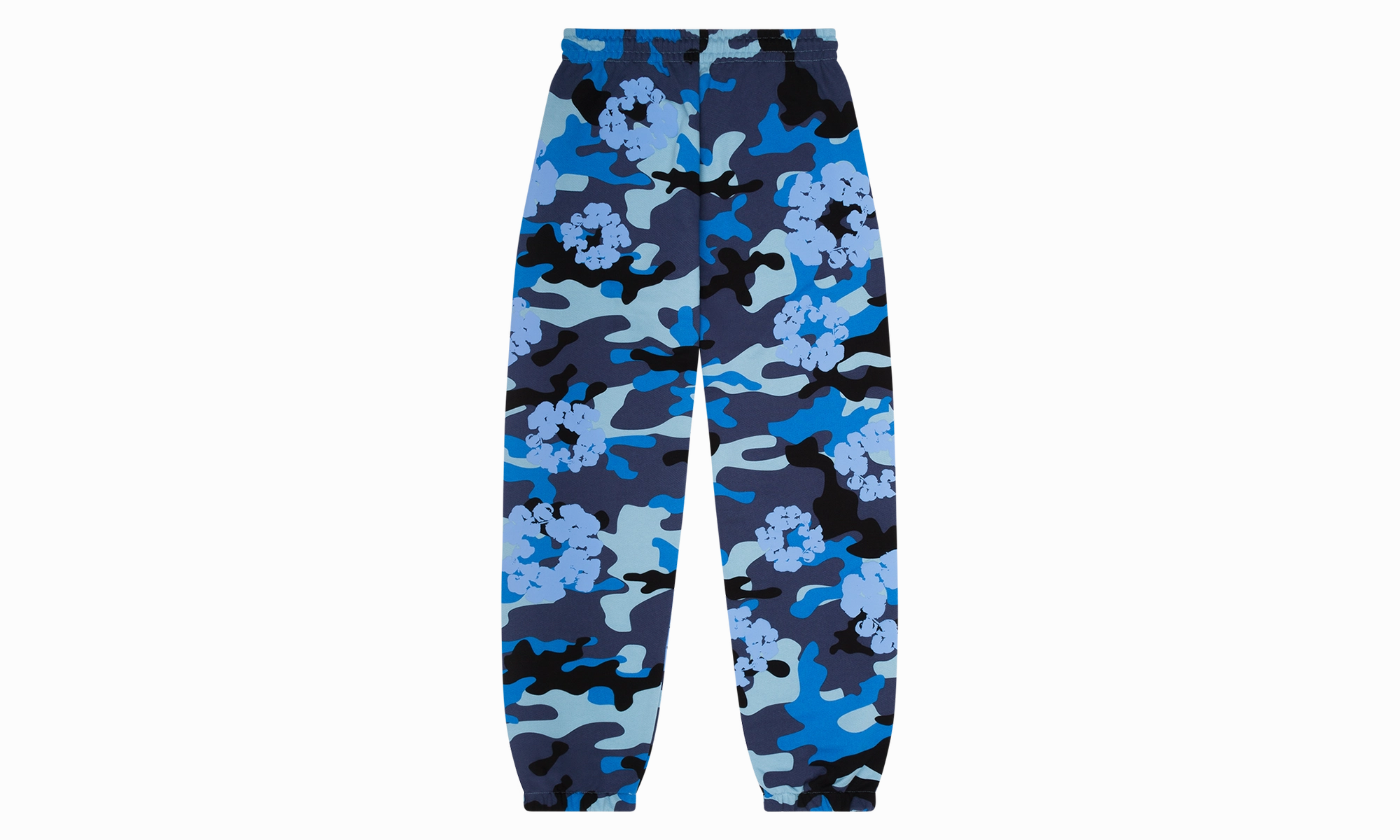 Cotton Wreath Sweatpants "Blue Camo"