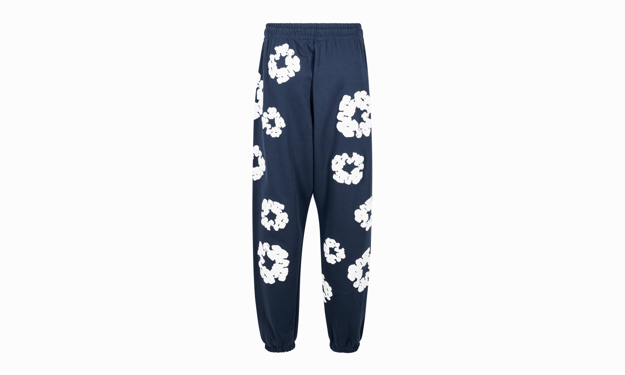 Cotton Wreath Sweatpants "Navy"