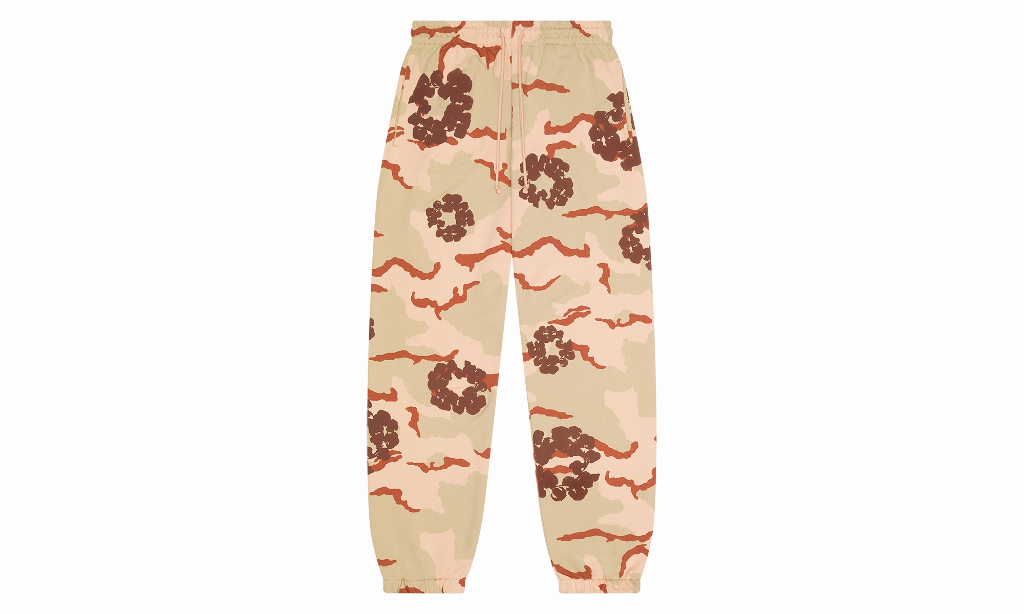 Cotton Wreath Sweatpants "Tan Camo"