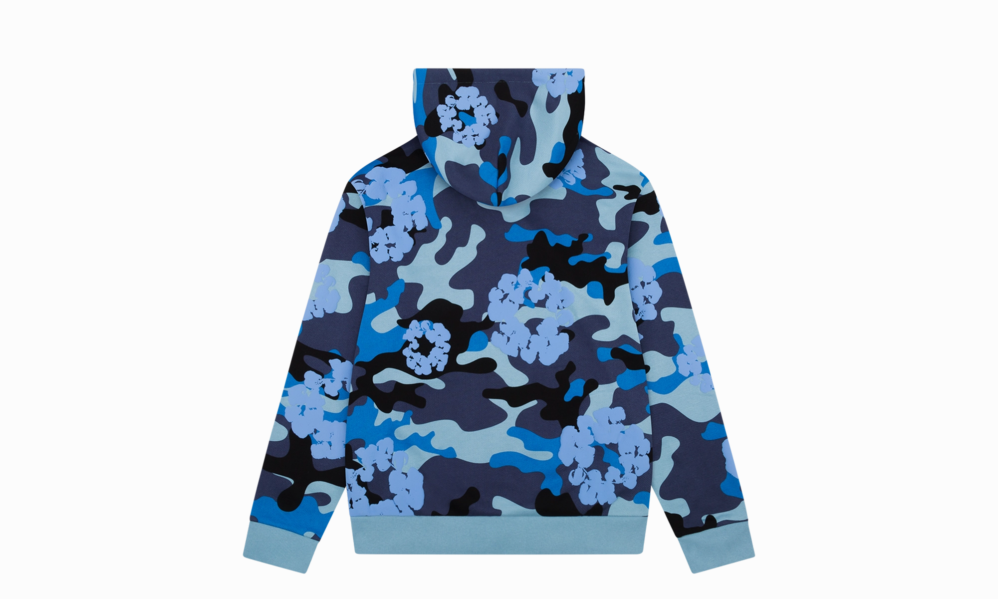 Cotton Wreath Zip Hoodie "Camo"