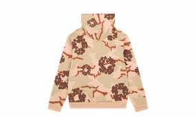 Cotton Wreath Zip Hoodie Tan "Tan Camo"