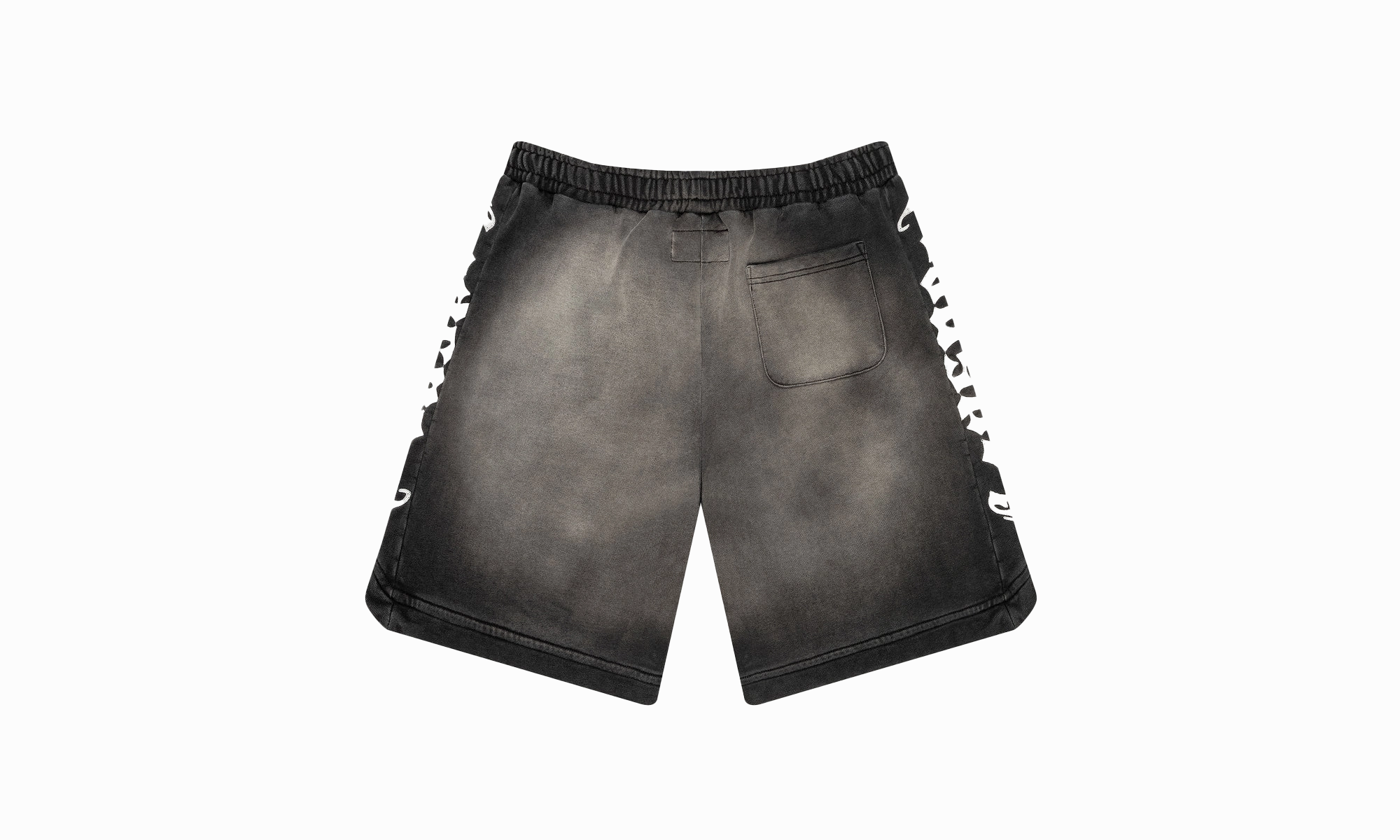 CourtSide Shorts "Black Sun-Fade" ShrinkResistant NonIrritating Seams
