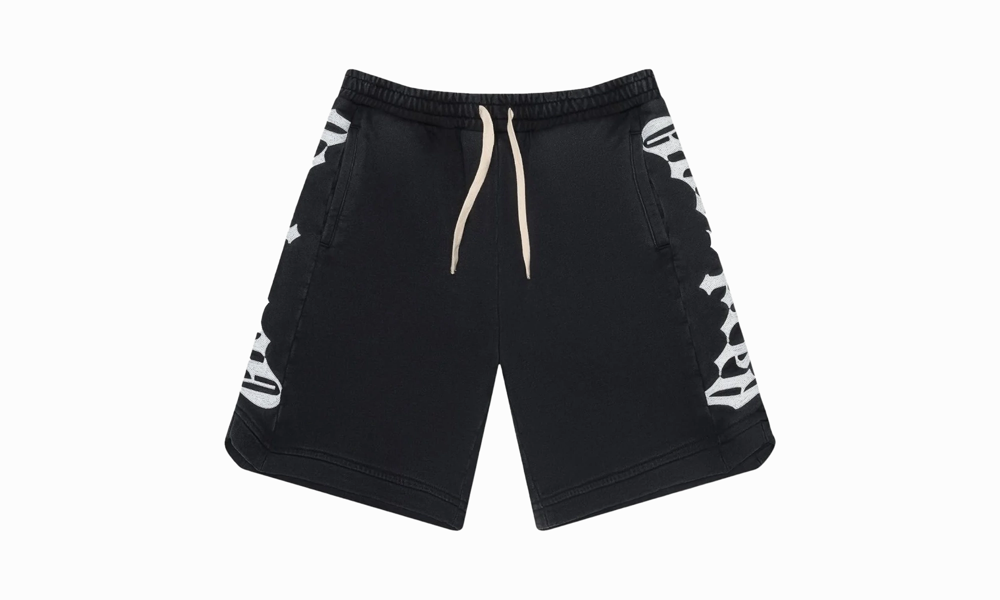 CourtSide Shorts "Black Wash" MachineWashable hypoallergenic material