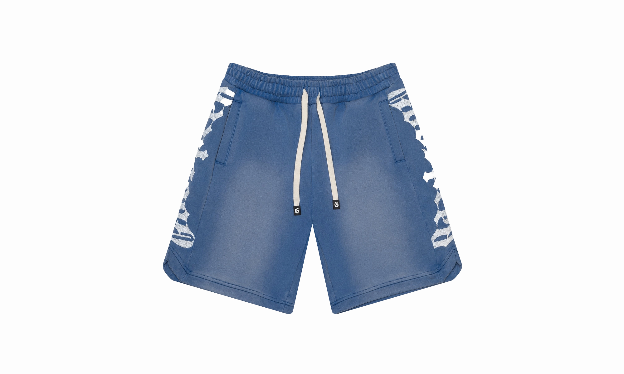 CourtSide Shorts "Blue Sun-Fade" AntiPilling Fabric FlexSeamTechnology