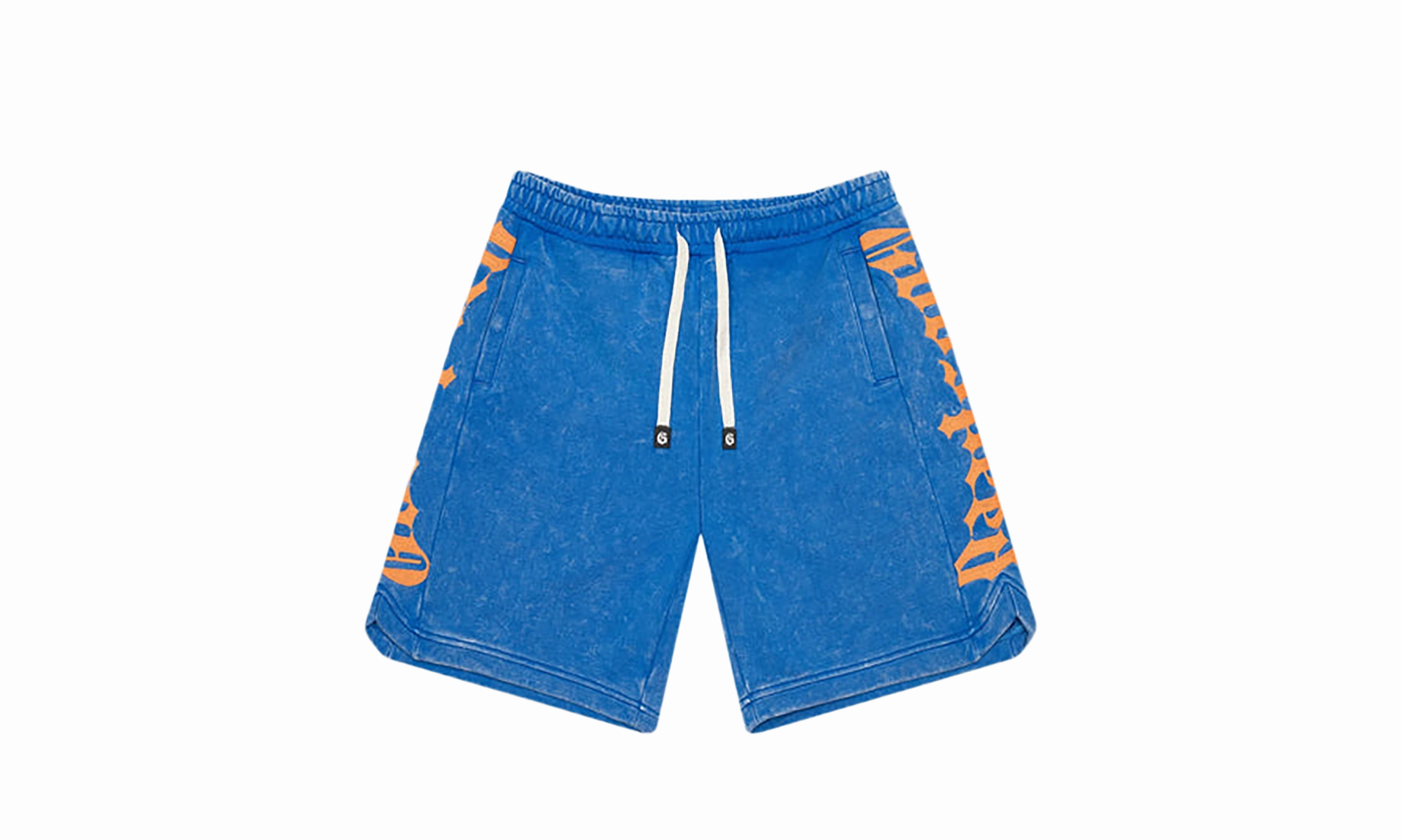 Easy Wash CompactKnit CourtSide Shorts "NYK - Blue / Orange"