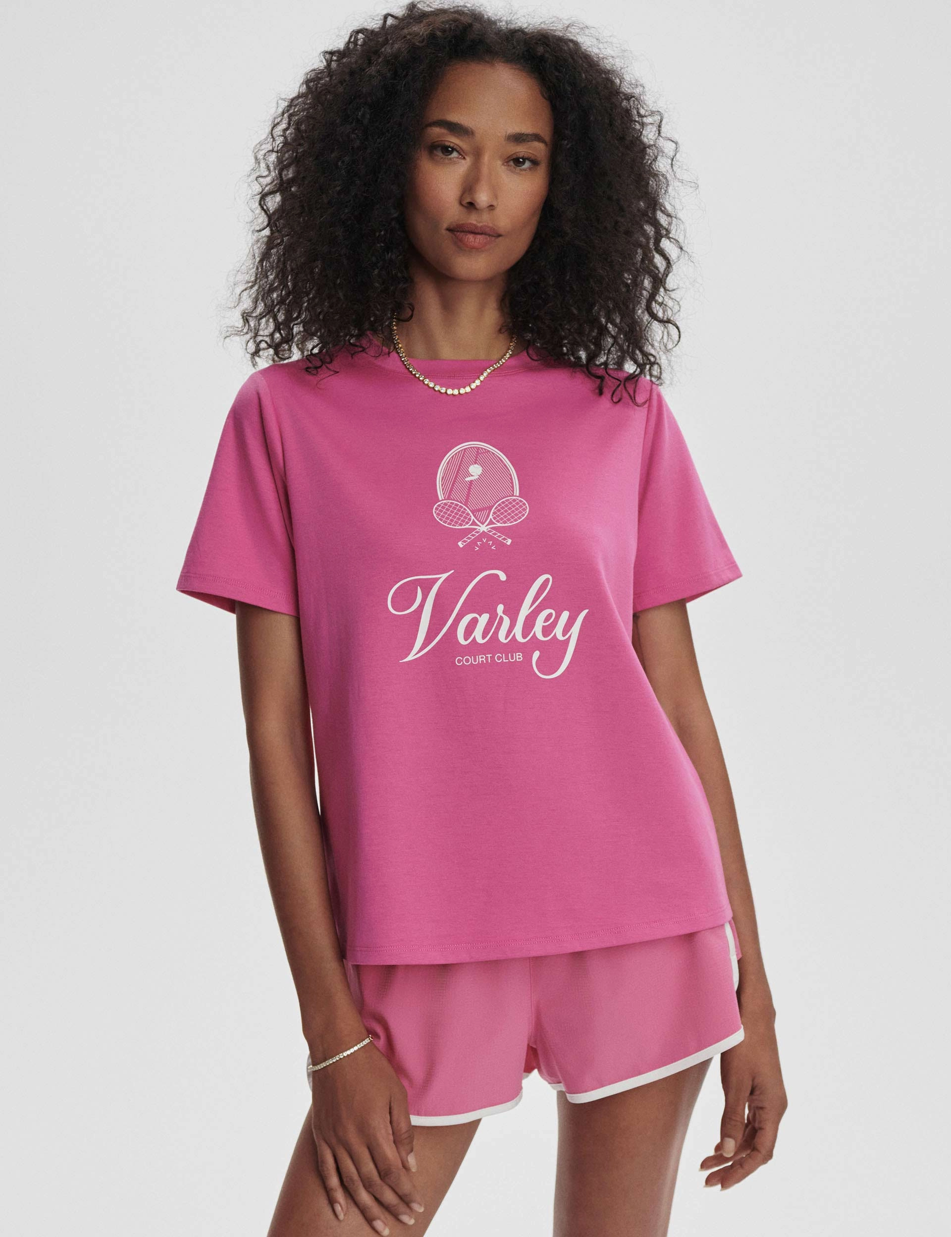 Coventry Branded Tee - Ibis Rose Breathable Lingerie