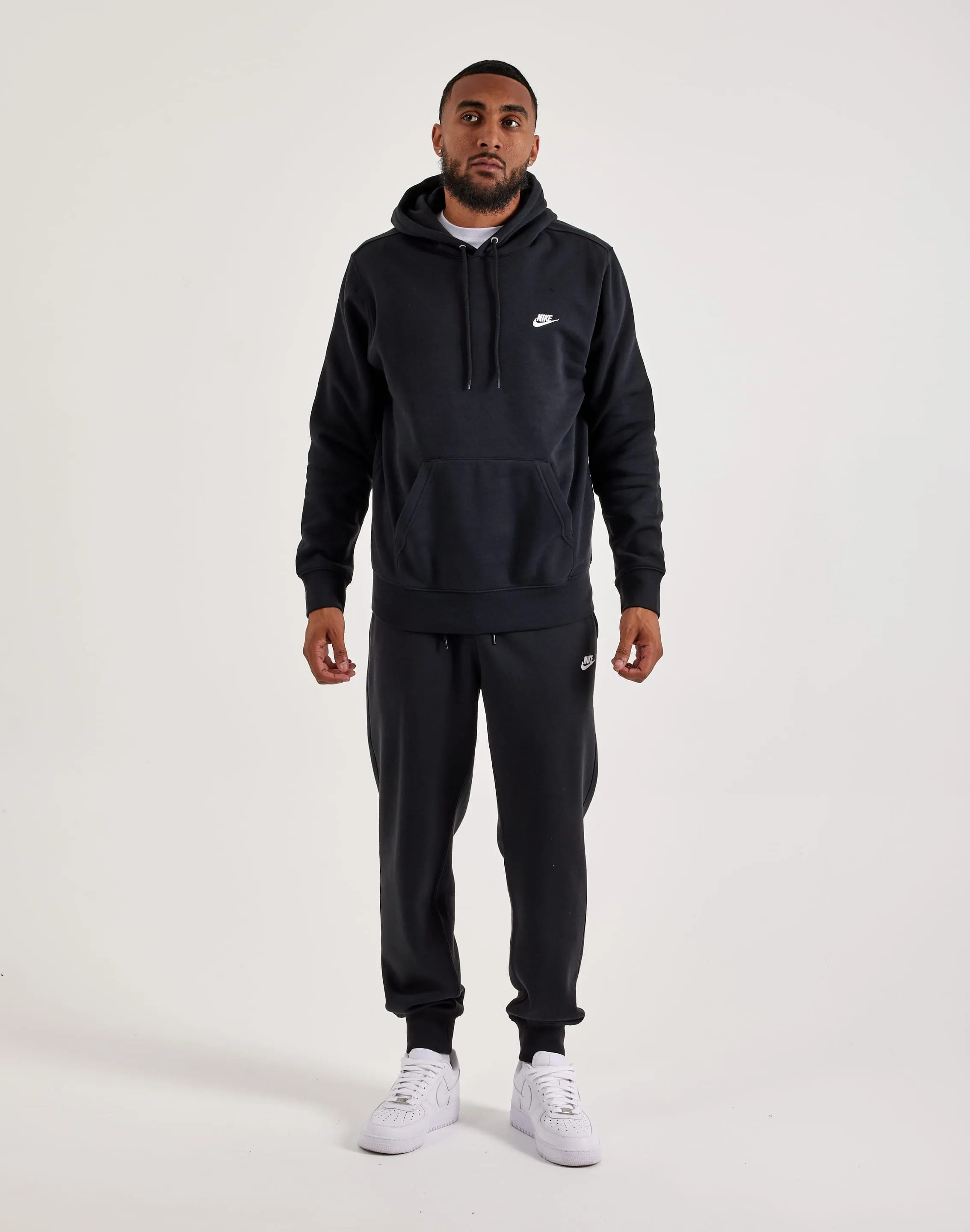 Nike Club Fleece Pullover Hoodie Chic Edge FadeResistant