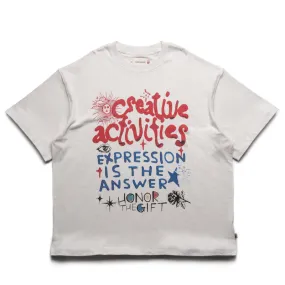 Honor The Gift Creative Activities Tee - Bone graduation