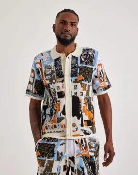 Run Glow Chapter By Kohli One In A Million Knit Button Shirt