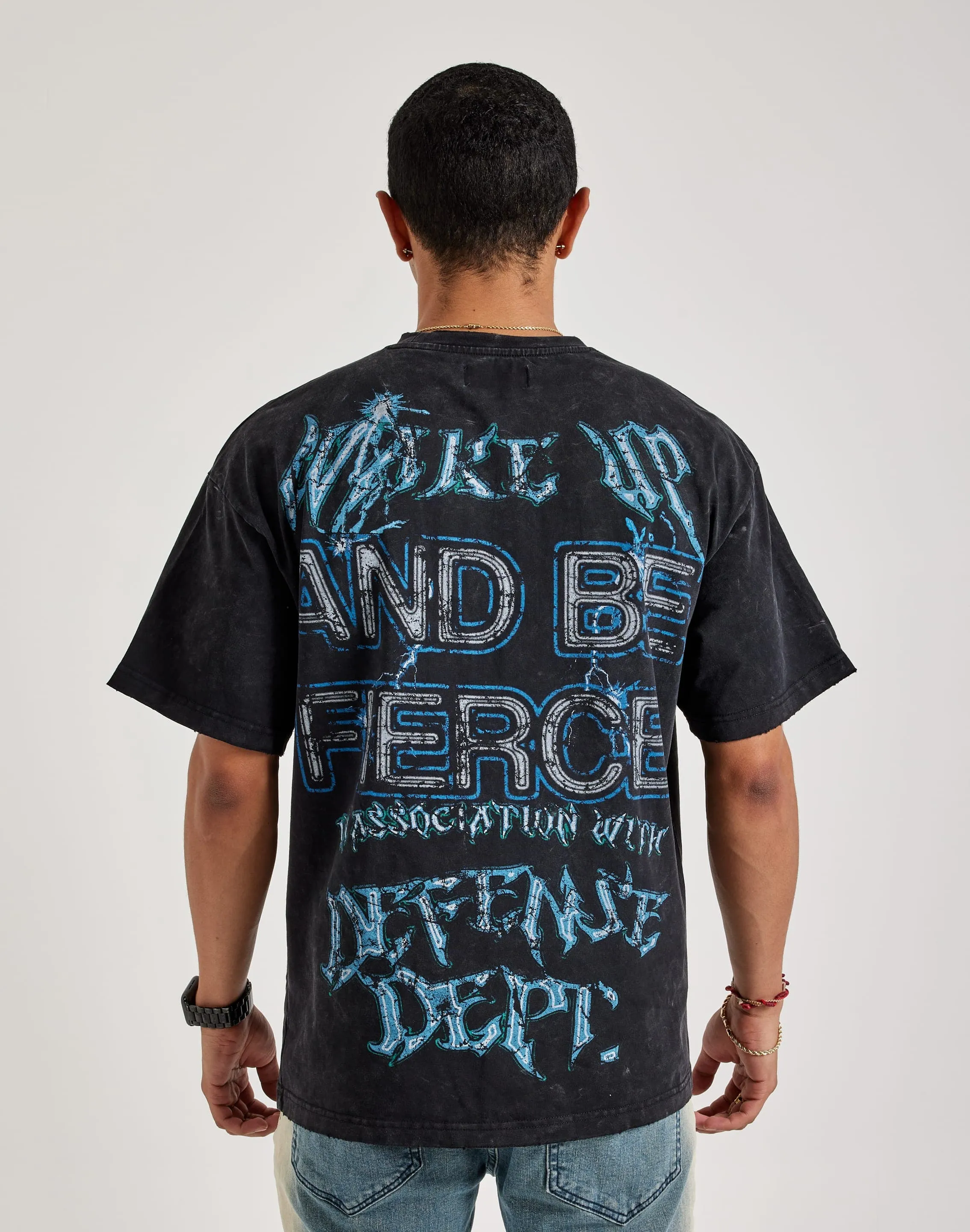 WrinkleResistant First Row Defense Department Rhinestone Tee