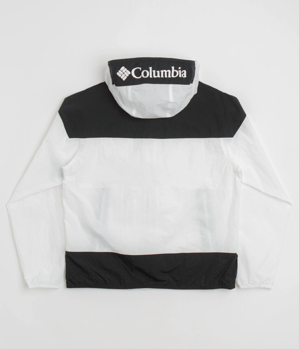 Columbia Challenger II Windbreaker Jacket - White / Black ThermalRetention