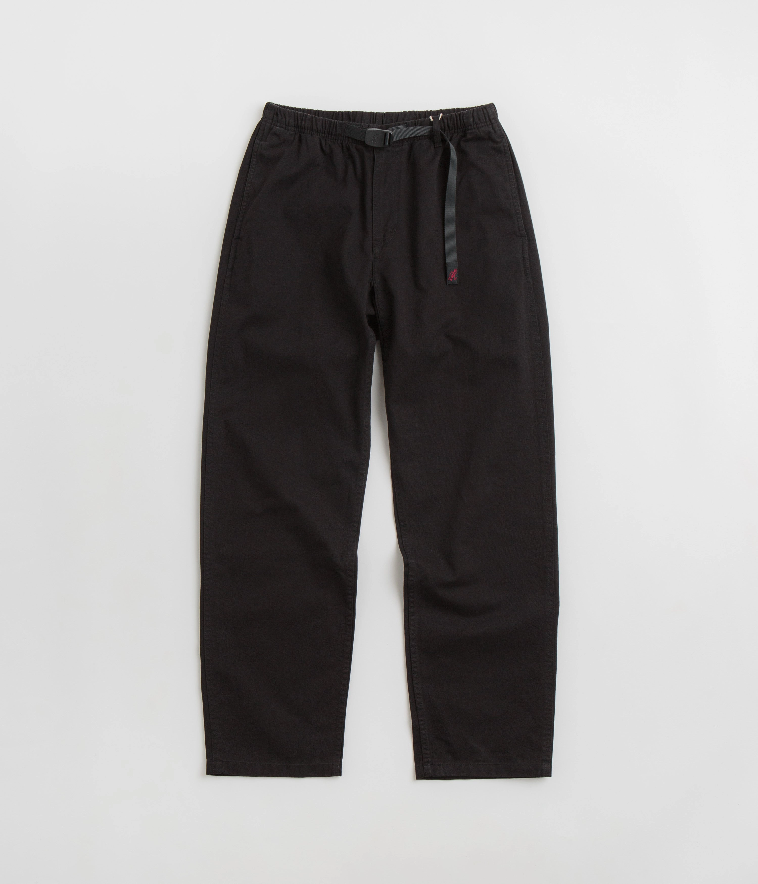 smooth zipper Gramicci Original G Pants - Black