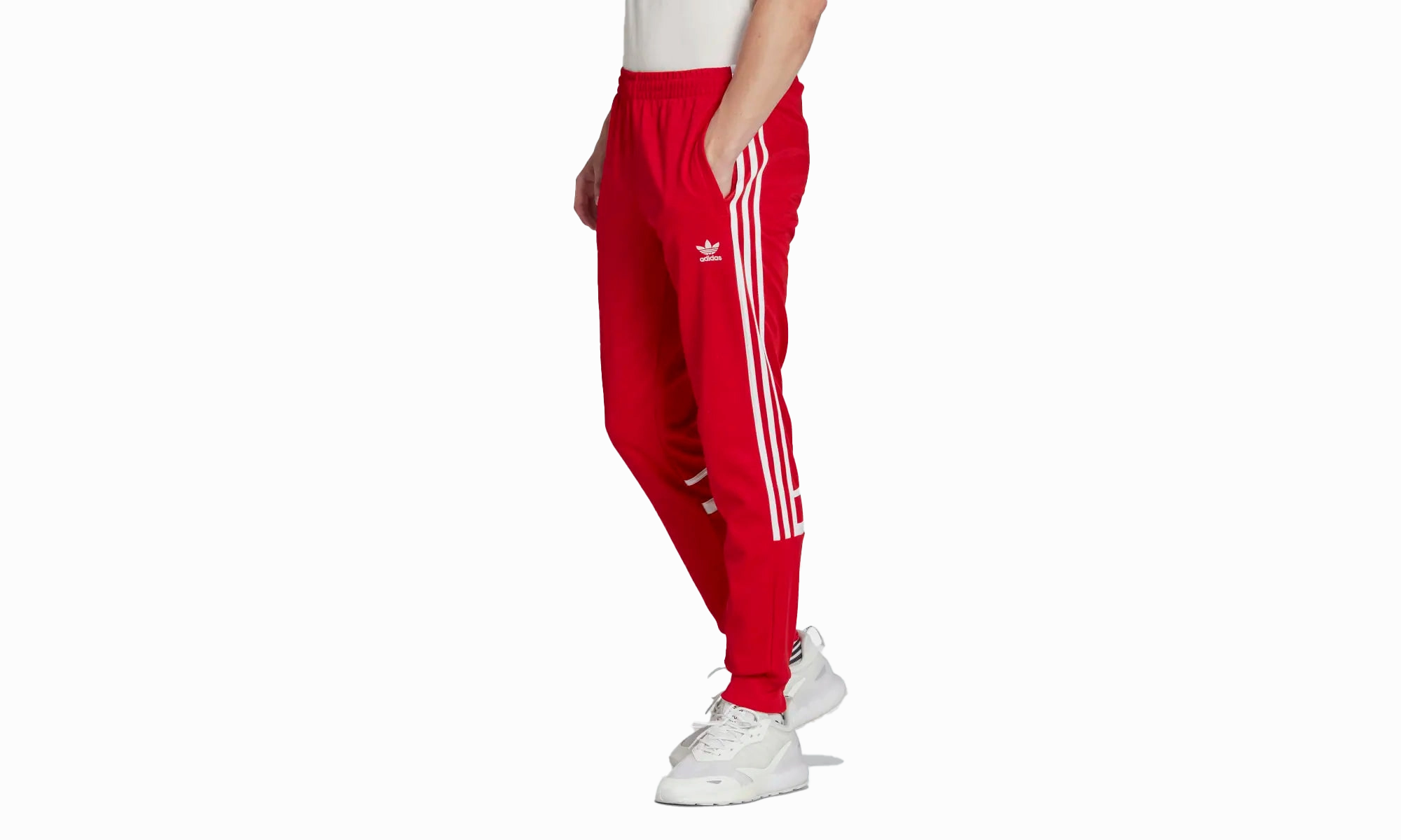 TREFOIL CUTLINE TRACK PANT "Red" AntiStaticTechnology