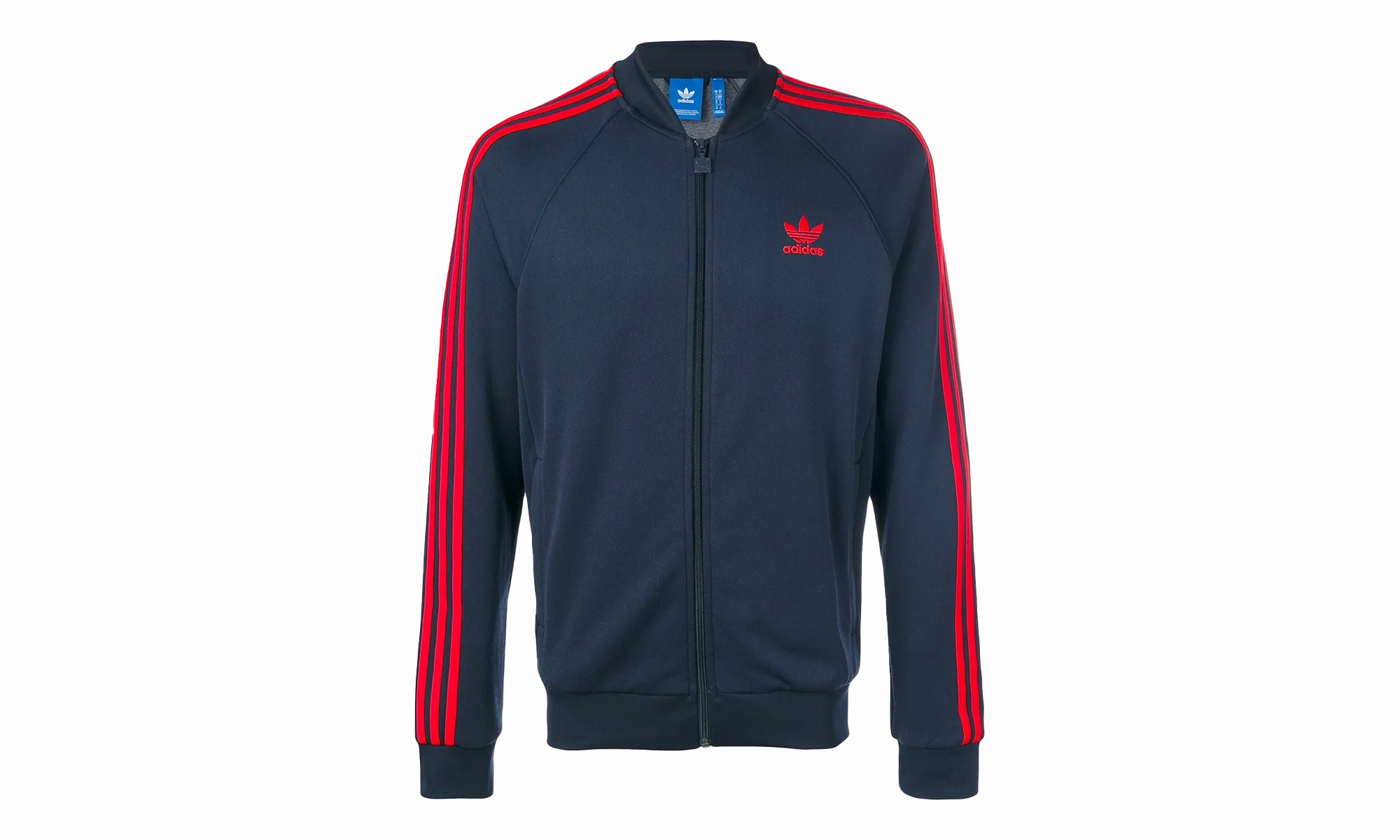 Superstar Track Jacket "Legend Ink / Red" AntiPillingFabric Organza Fit