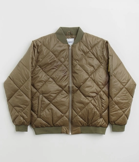 Picture Valentine's look Butter Goods Temperature Bomber Jacket - Army
