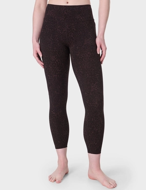 Full length Ultimate Studio 7/8 Leggings - Brown Panther Print