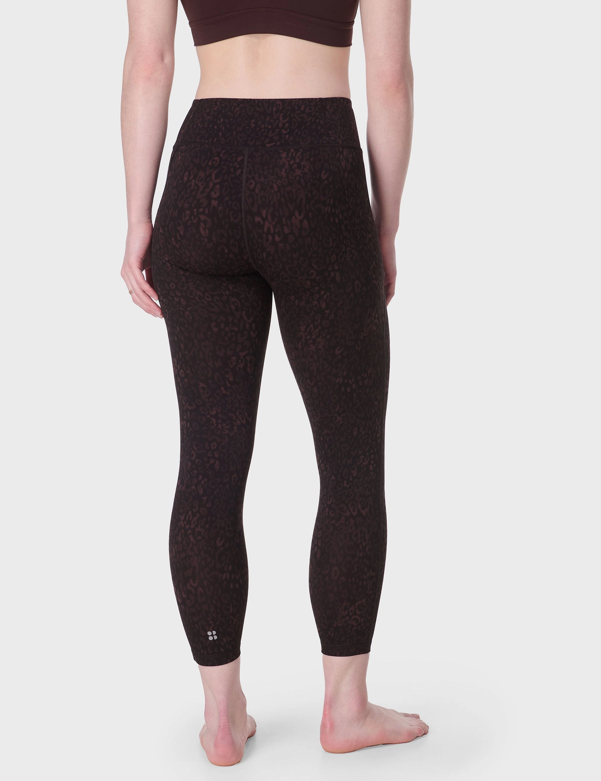 Ultimate Studio 7/8 Leggings - Brown Panther Print Modern Cut