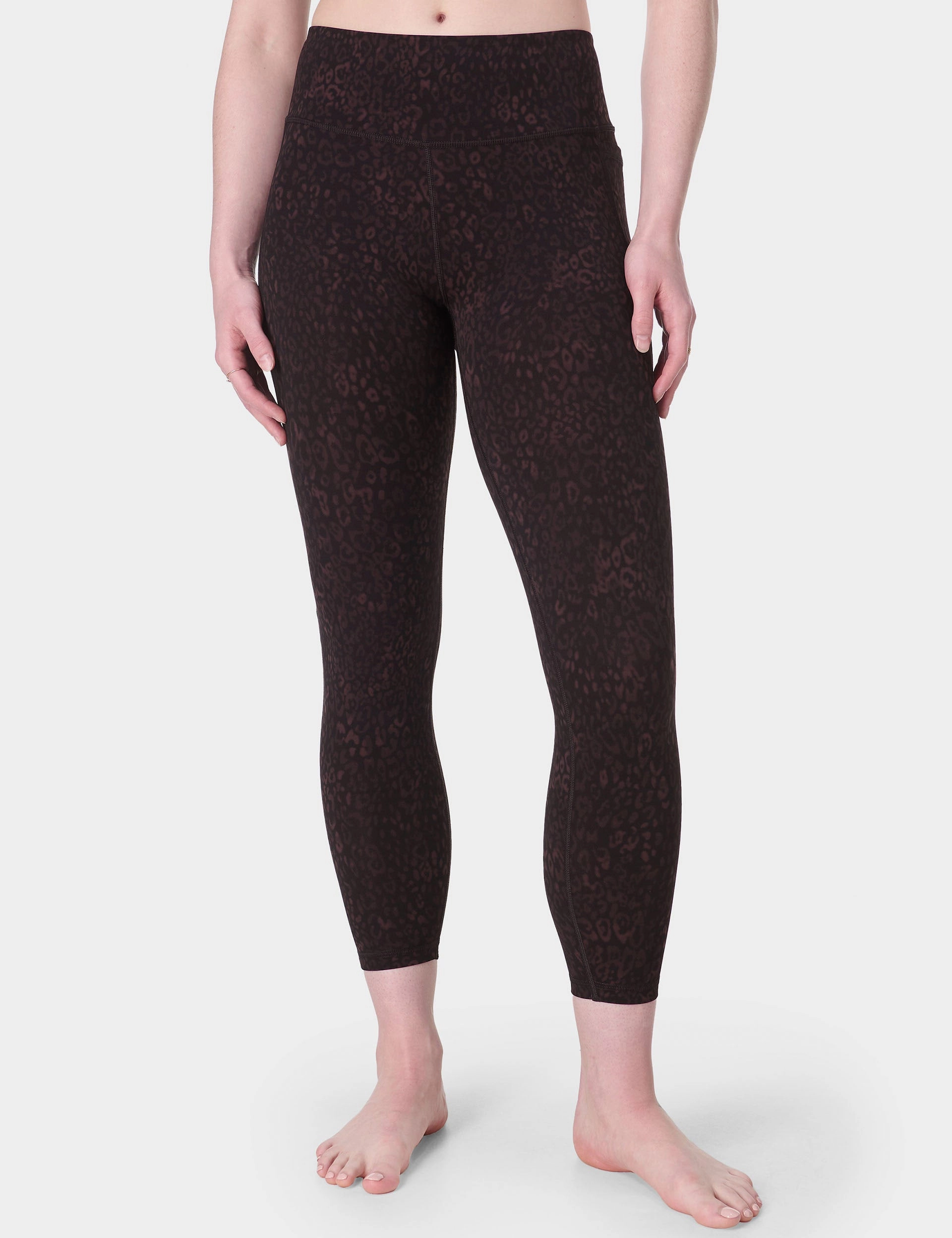 Full length Ultimate Studio 7/8 Leggings - Brown Panther Print