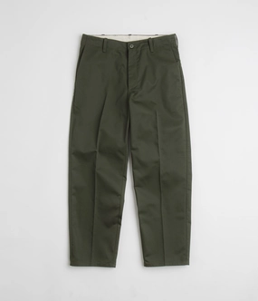 Erasable Logo Patch DoubleLayeredKnees Universal Overall Type.03 Standard Pants - Khaki