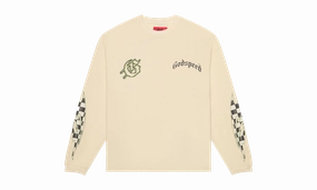 BreathableMesh CoolingChannelFabric CrashOut LS T-Shirt "White"