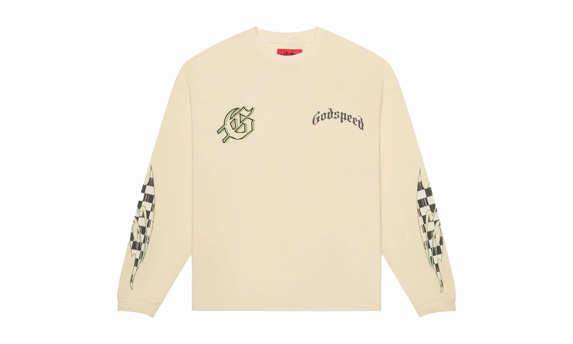 CrashOut LS T-Shirt "White" KnotFree Tailoring TearResistantMaterial
