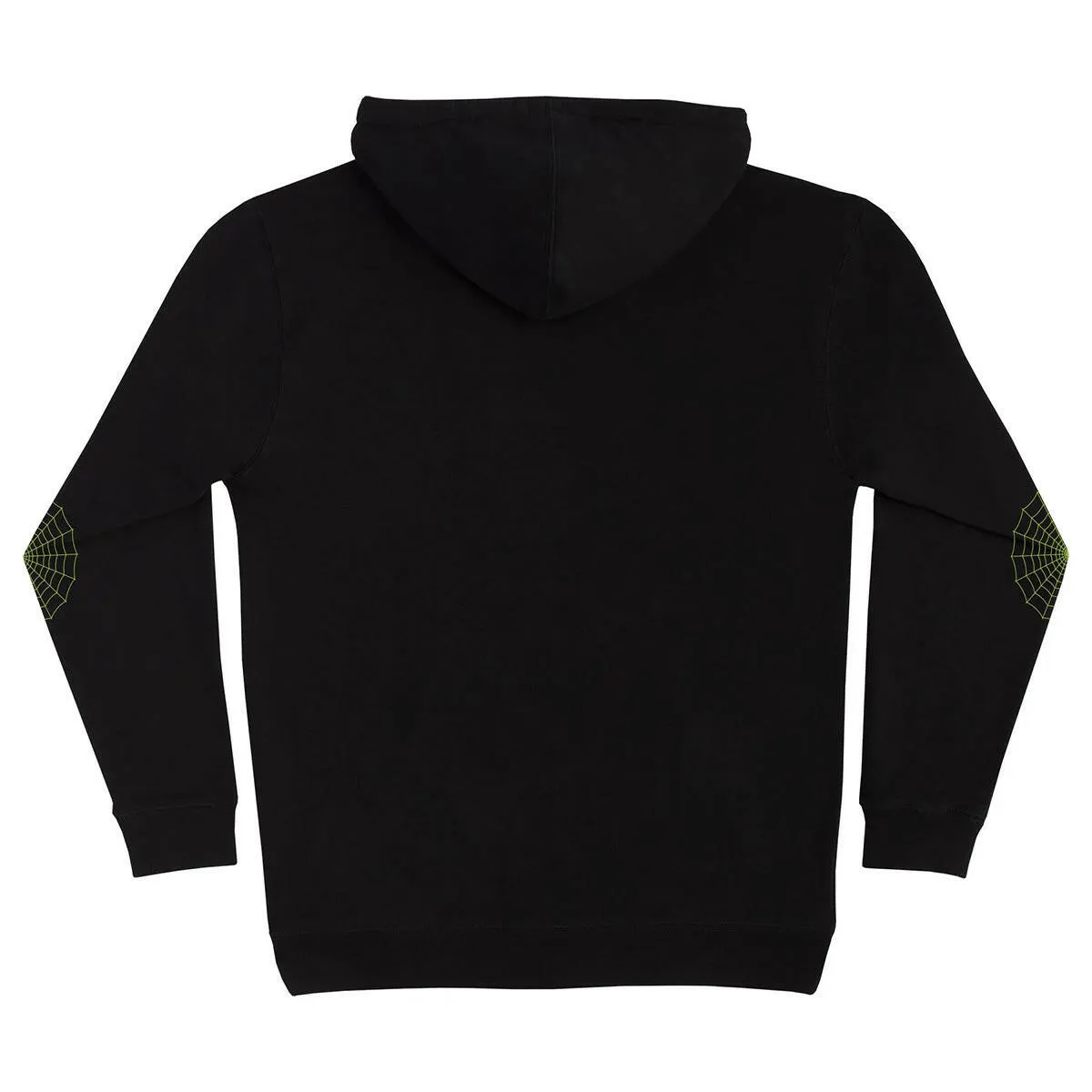 Seamless Shoulder Street Style Creature - Bonehead 2 Relic Hoodie Black