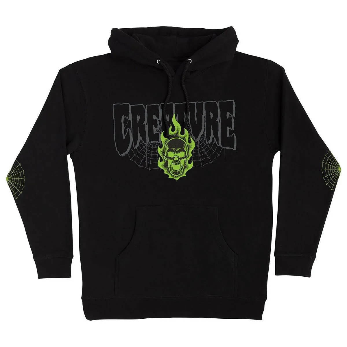 Thermal Lined Creature - Bonehead 2 Relic Hoodie Black