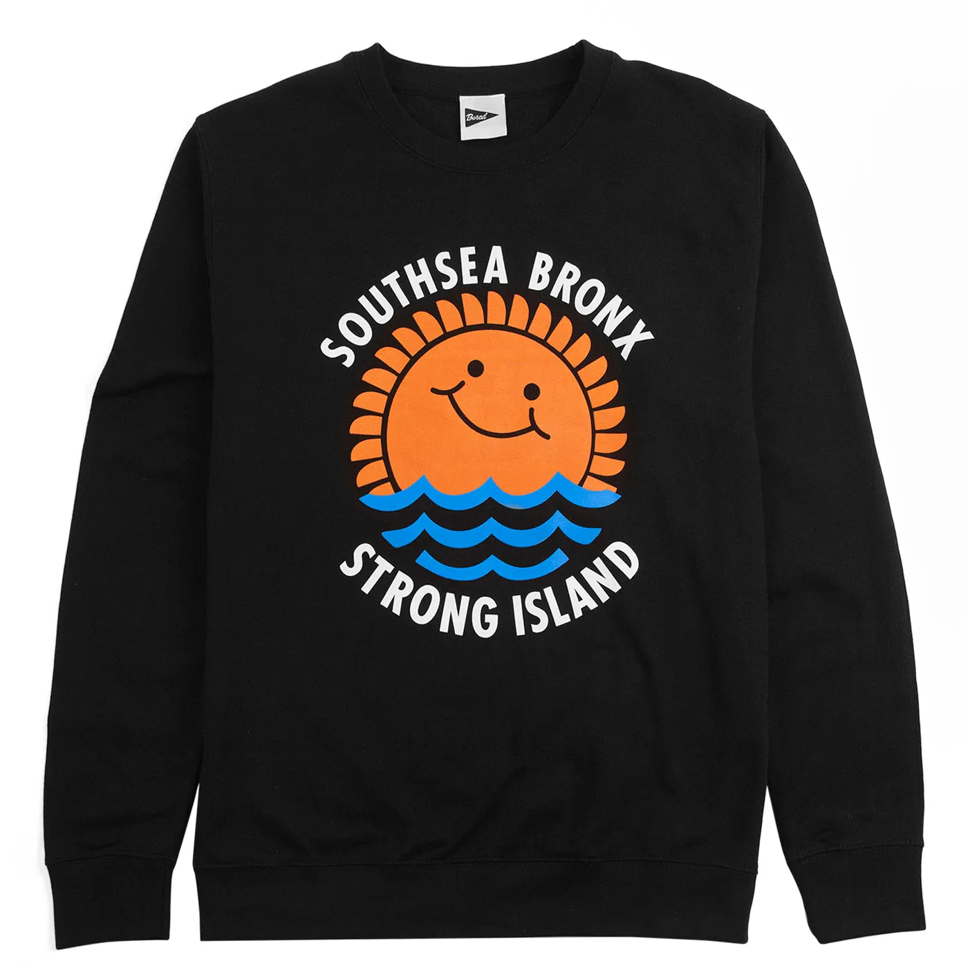 product graffiti urbanity product glove protection Southsea Bronx Waves Sweatshirt - Black