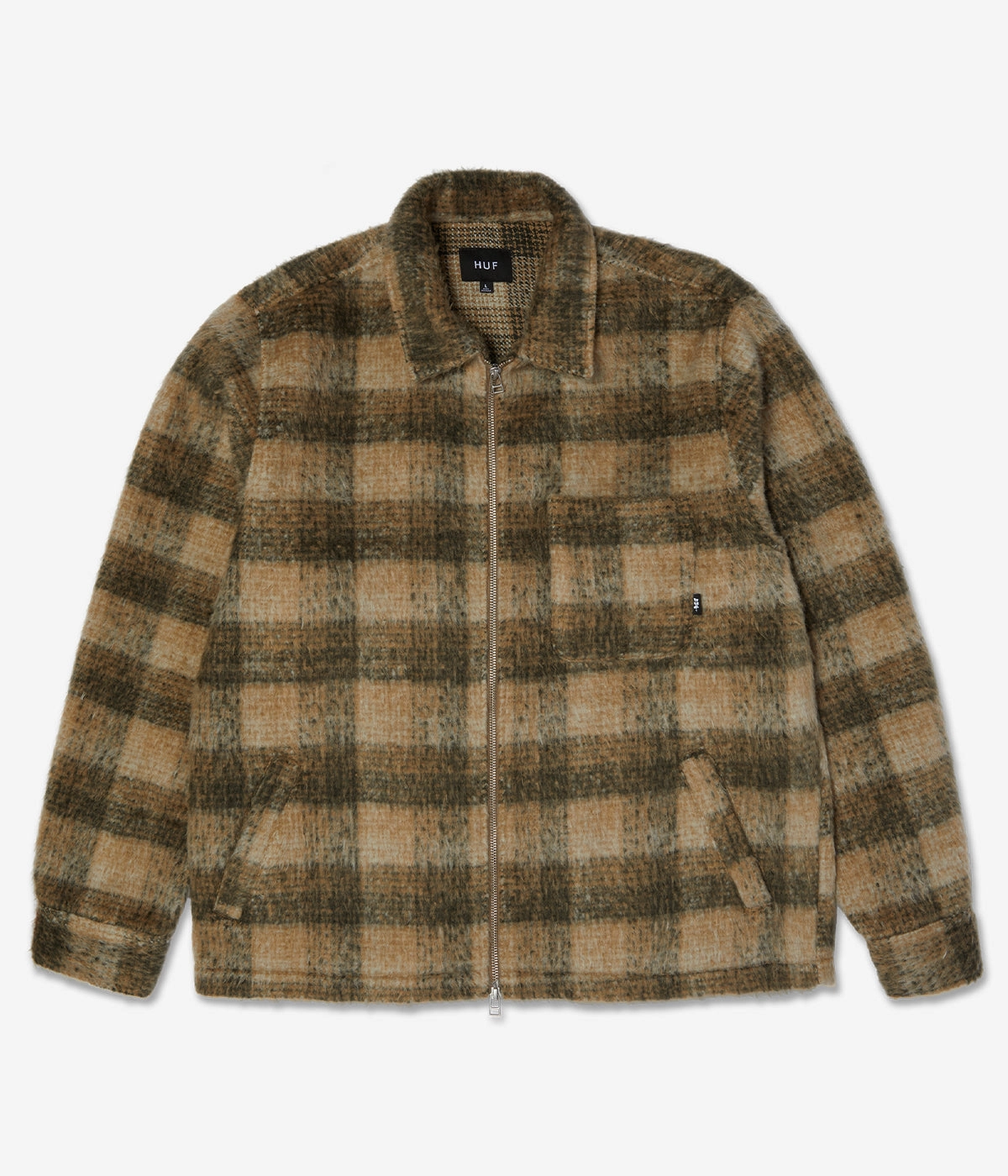 Huf Megablast Plaid Jacket Day To Night Wear