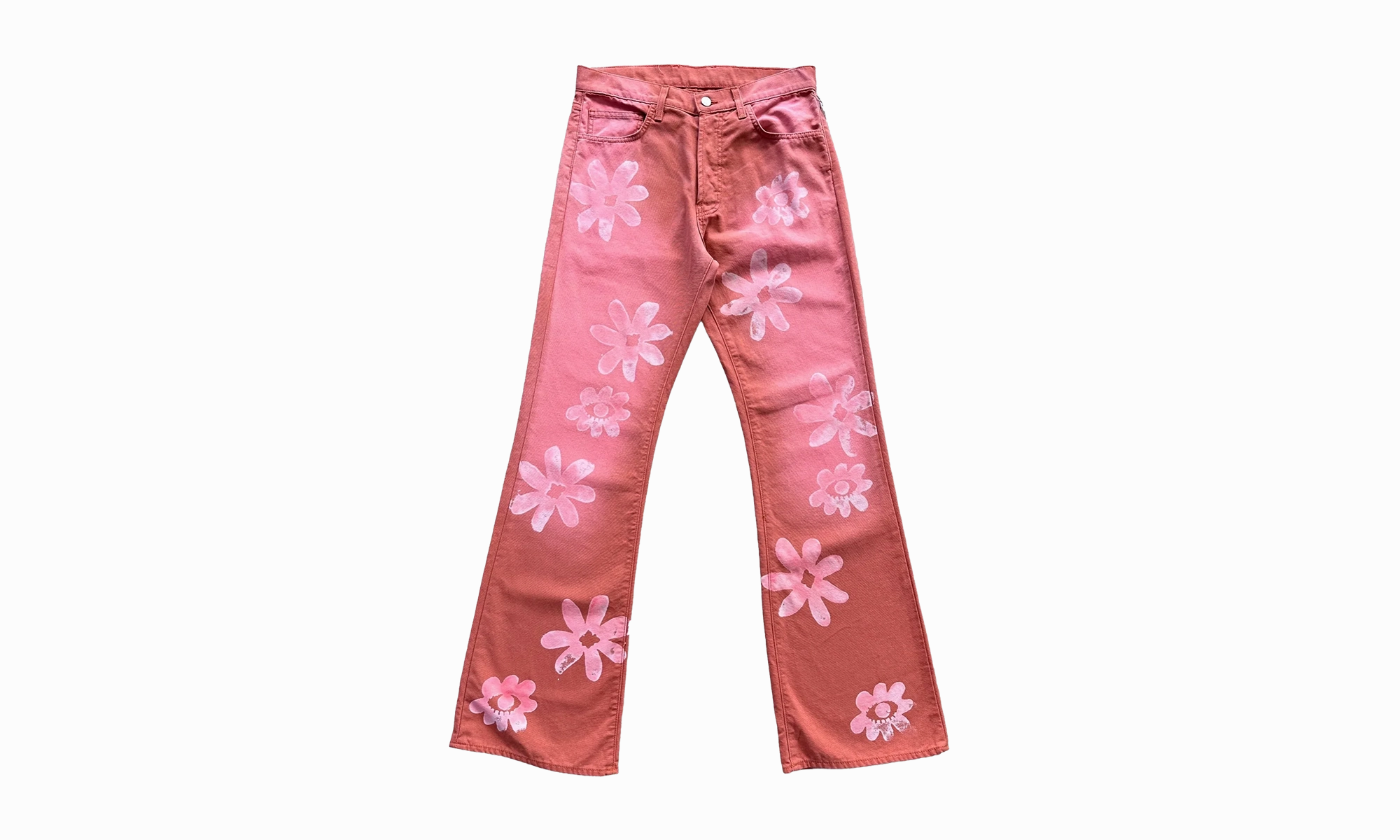 Simple Wear Floral Studio Jeans "Terra Cotta"